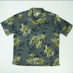 Quiksilver Edition Hawaiian  Floral Camp Shirt